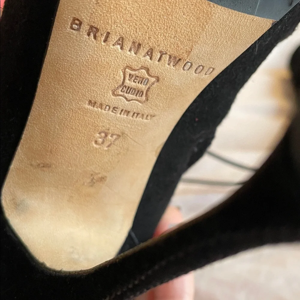 Brian Atwood size 37 oh so sexy heeled booties - Picture 5 of 8